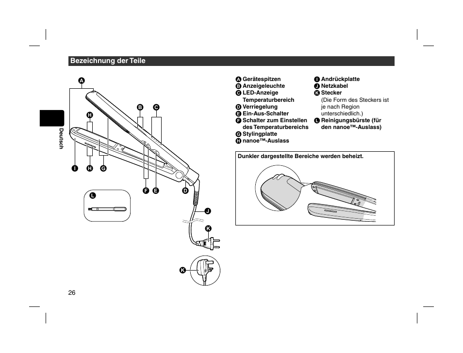 Panasonic EHHS95 User Manual | Page 26 / 84