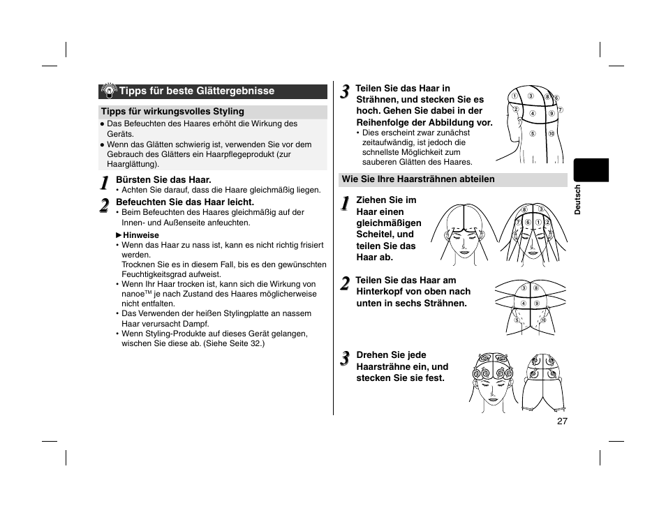 Panasonic EHHS95 User Manual | Page 27 / 84