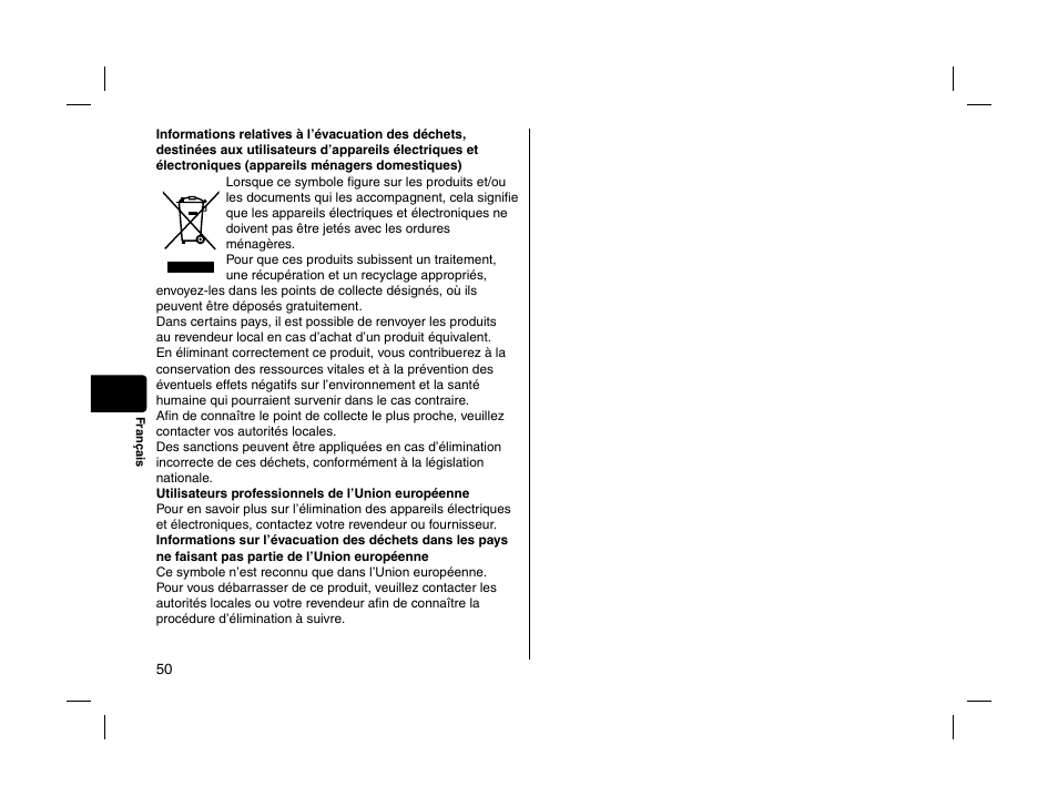 Panasonic EHHS95 User Manual | Page 50 / 84