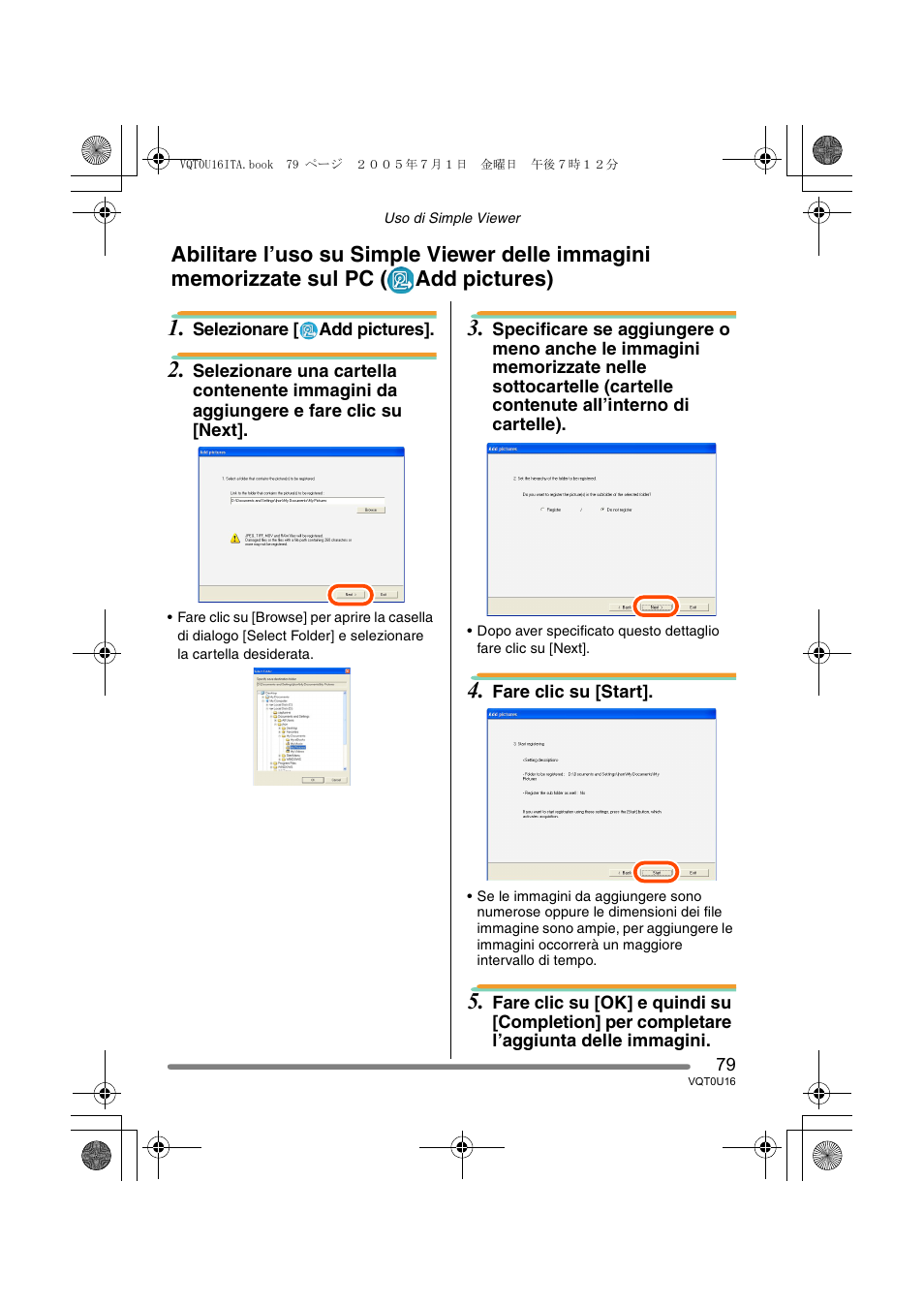 Panasonic VQT0U16 User Manual | Page 79 / 120