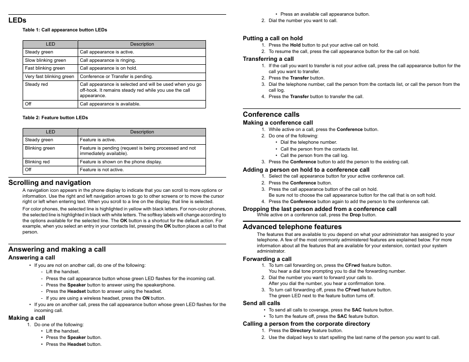 Avaya Aura 16-603155 User Manual | 3 pages