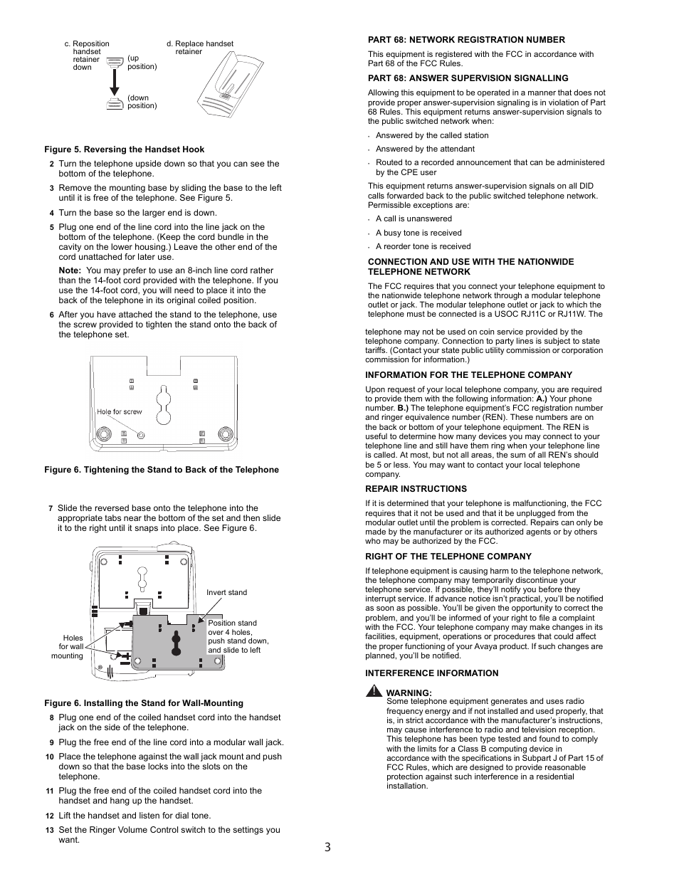 Avaya Definity 6211 User Manual | Page 3 / 4