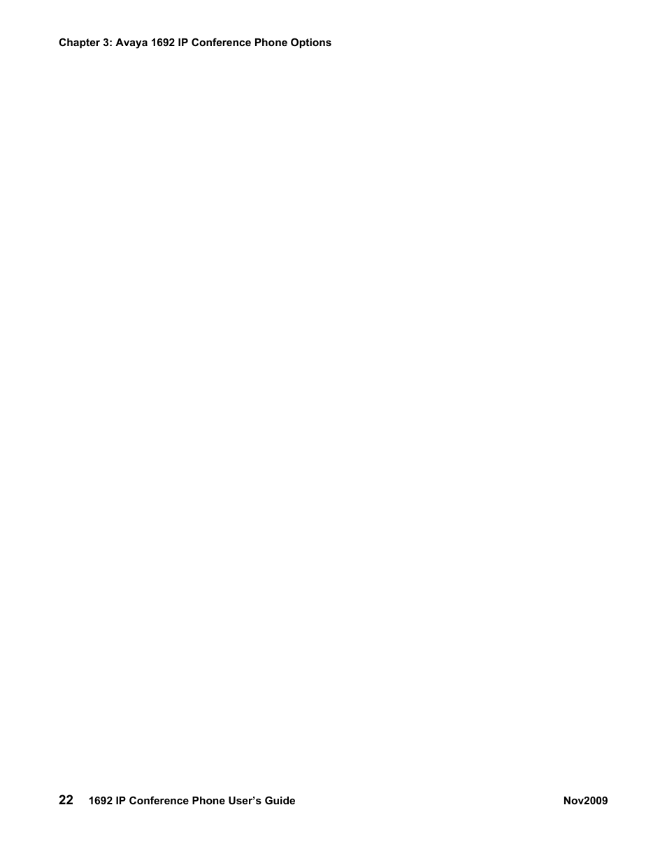 Avaya 1692 IP User Manual | Page 22 / 32