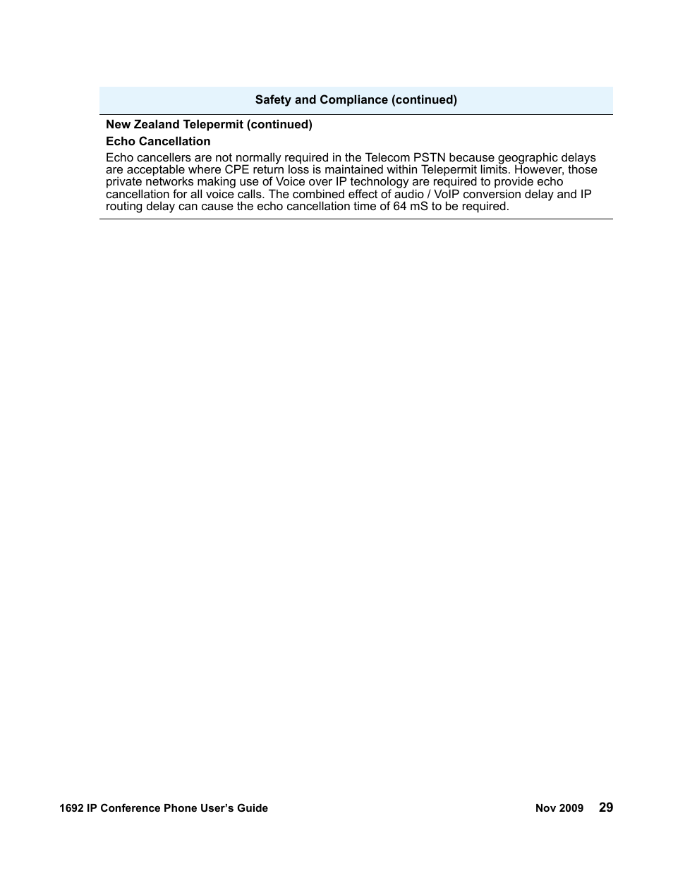Avaya 1692 IP User Manual | Page 29 / 32