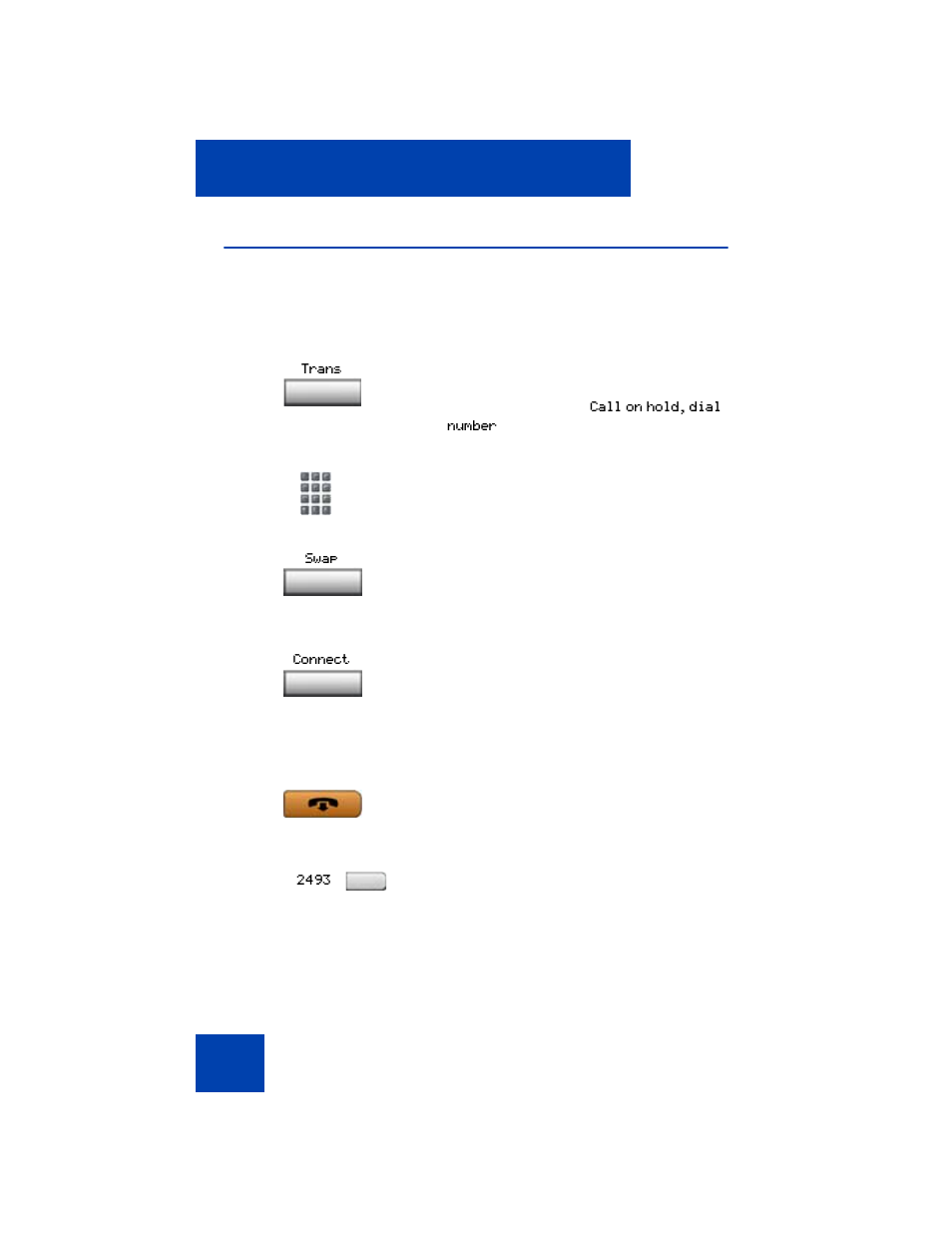 Transferring a call | Avaya 1150E User Manual | Page 144 / 232