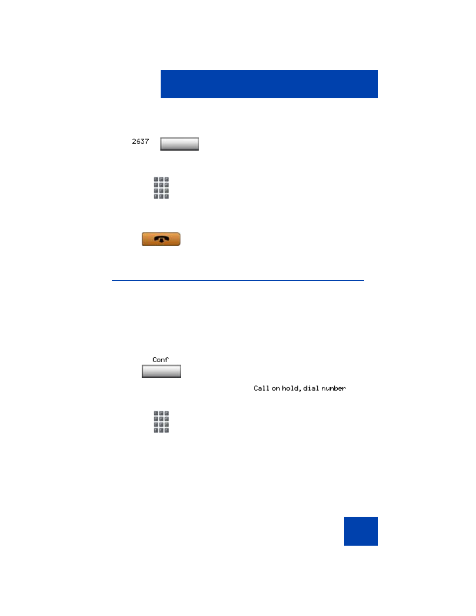 Set up a conference call | Avaya 1150E User Manual | Page 171 / 232