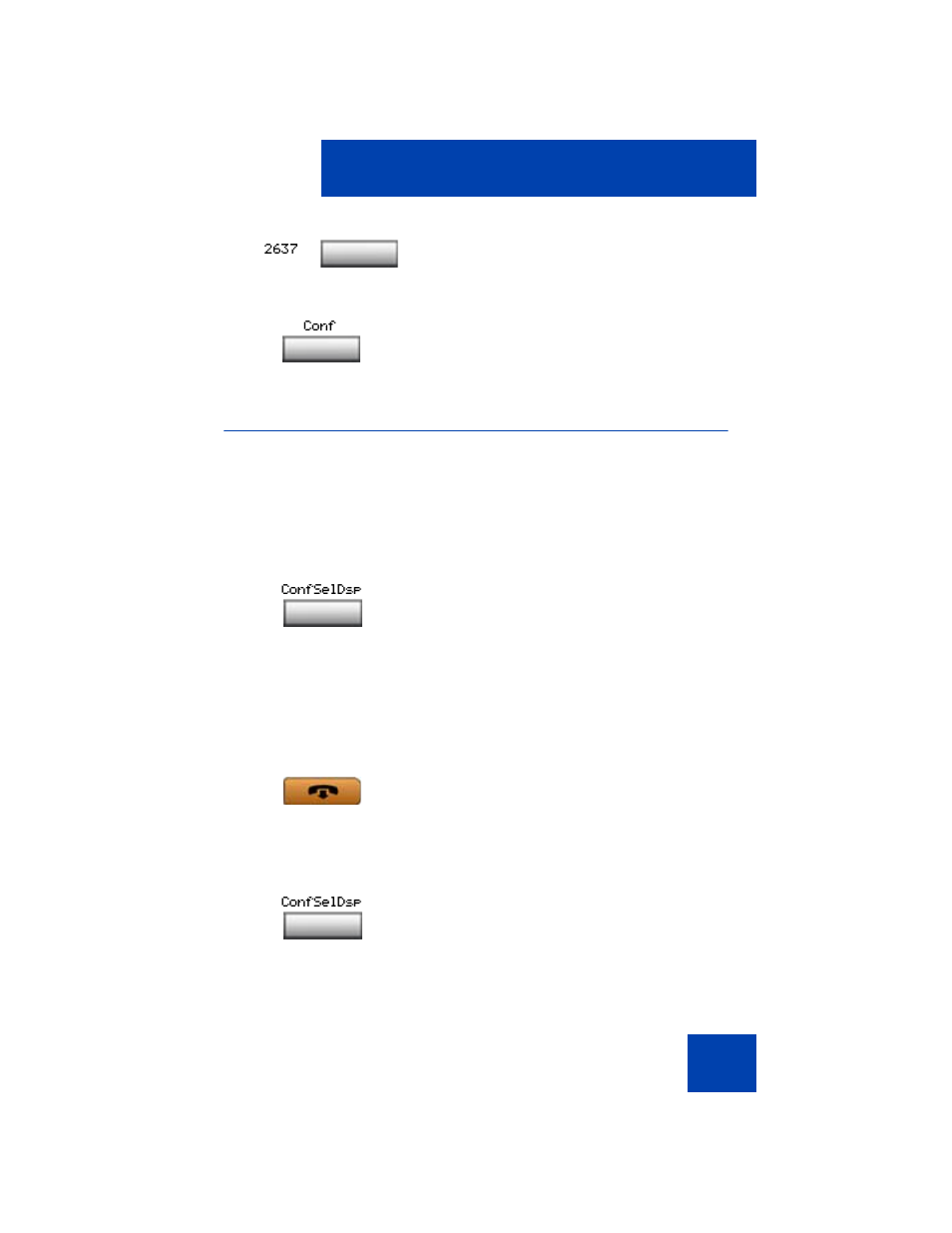 Selectable conferee display and disconnect | Avaya 1150E User Manual | Page 173 / 232