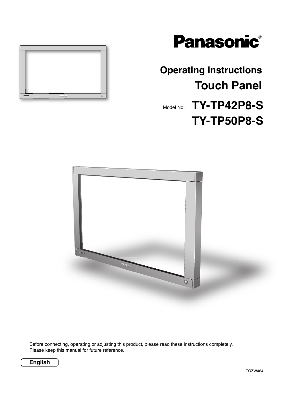 Panasonic TYTP42P8S User Manual | 36 pages
