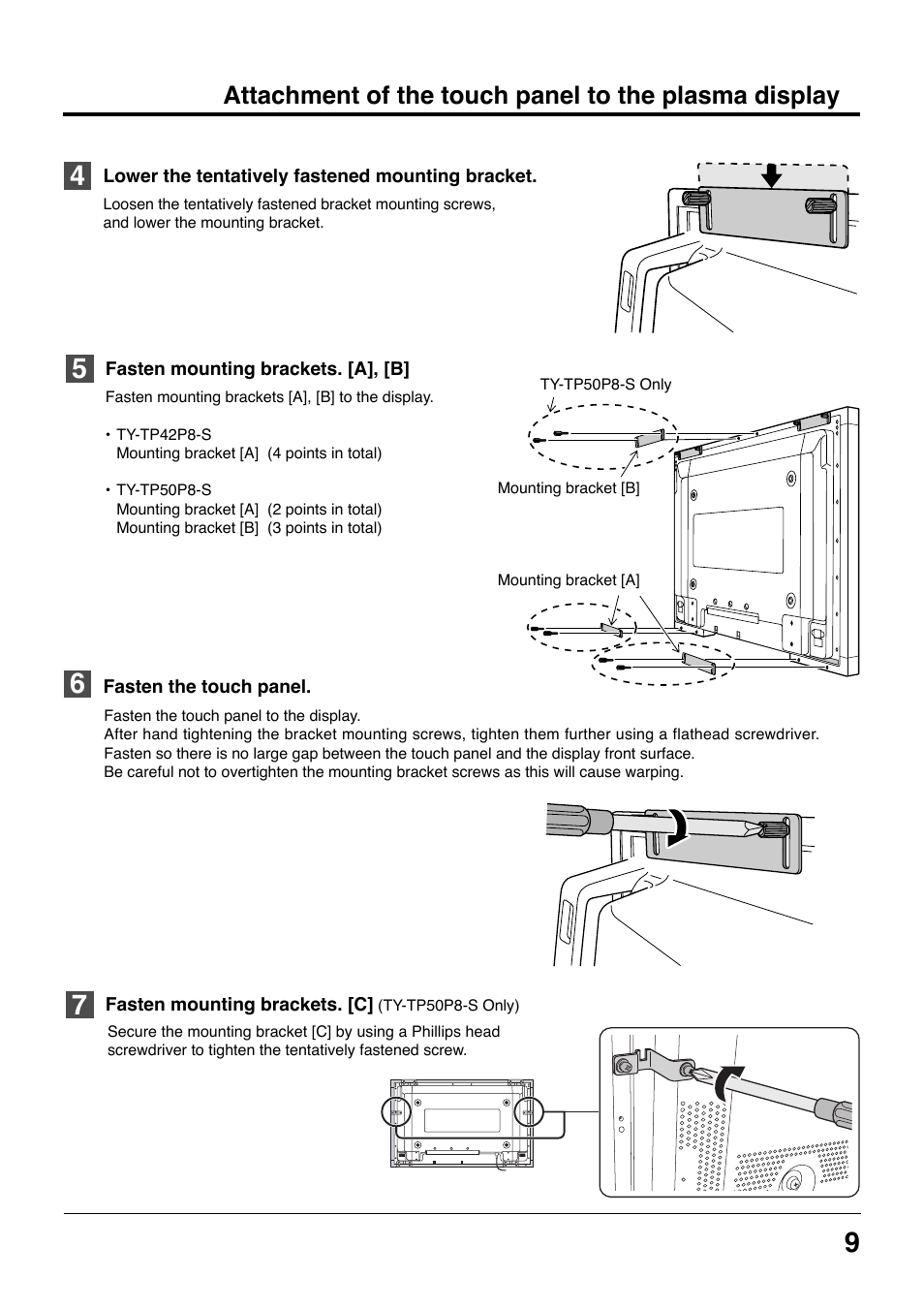 Panasonic TYTP42P8S User Manual | Page 9 / 36