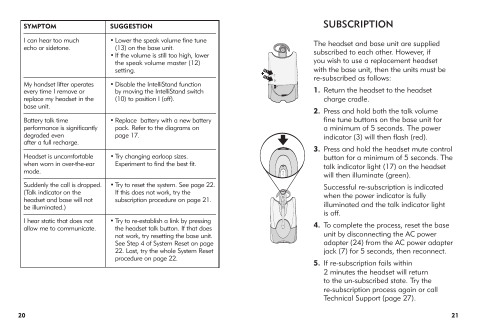 Subscription | Avaya AWH-55 User Manual | Page 11 / 15