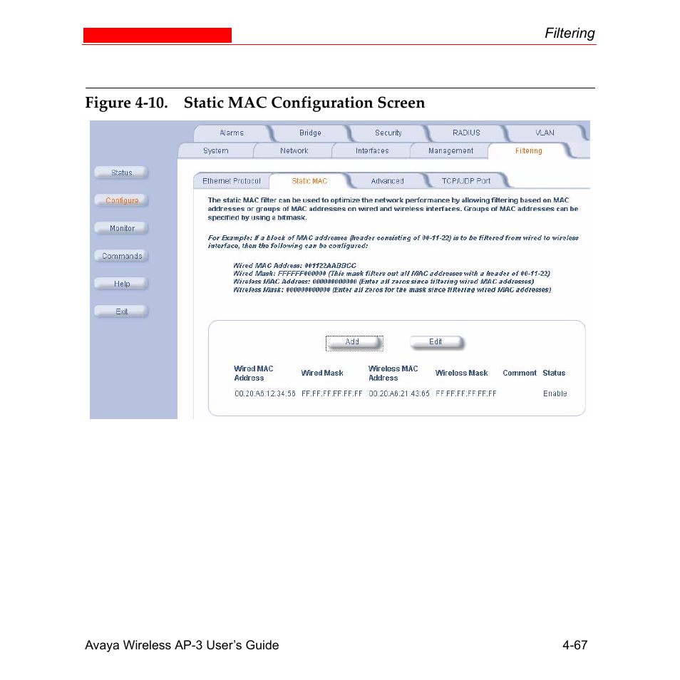 Avaya Wireless AP-3 User Manual | Page 155 / 425