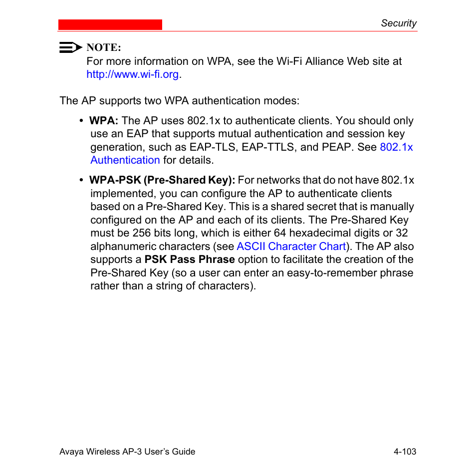 Avaya Wireless AP-3 User Manual | Page 191 / 425