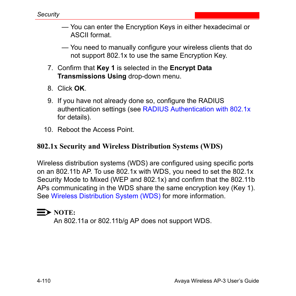 Avaya Wireless AP-3 User Manual | Page 198 / 425