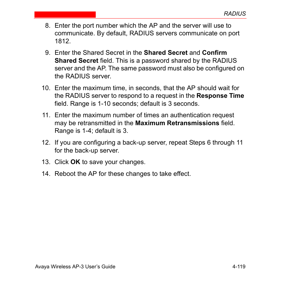 Avaya Wireless AP-3 User Manual | Page 207 / 425