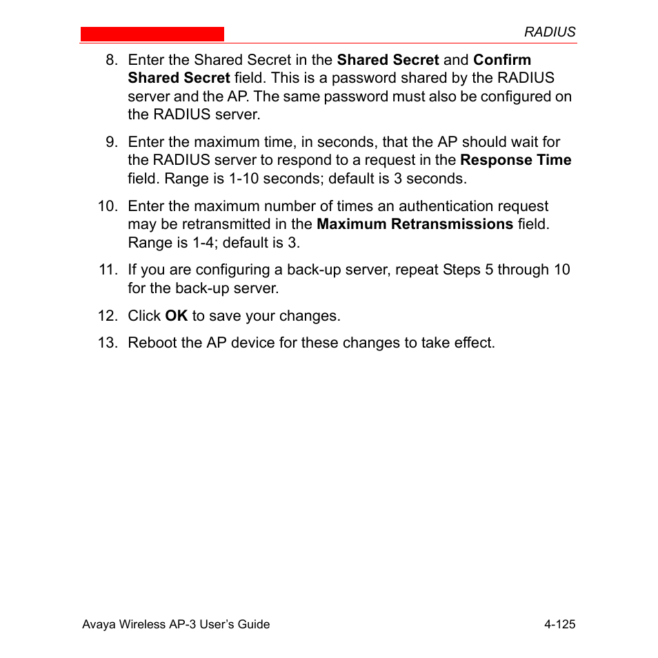 Avaya Wireless AP-3 User Manual | Page 213 / 425