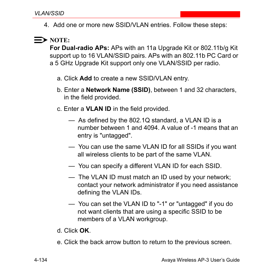 Avaya Wireless AP-3 User Manual | Page 222 / 425