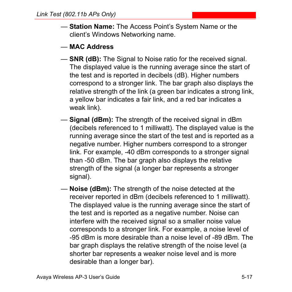 Avaya Wireless AP-3 User Manual | Page 241 / 425