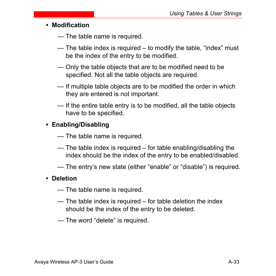 Avaya Wireless AP-3 User Manual | Page 319 / 425