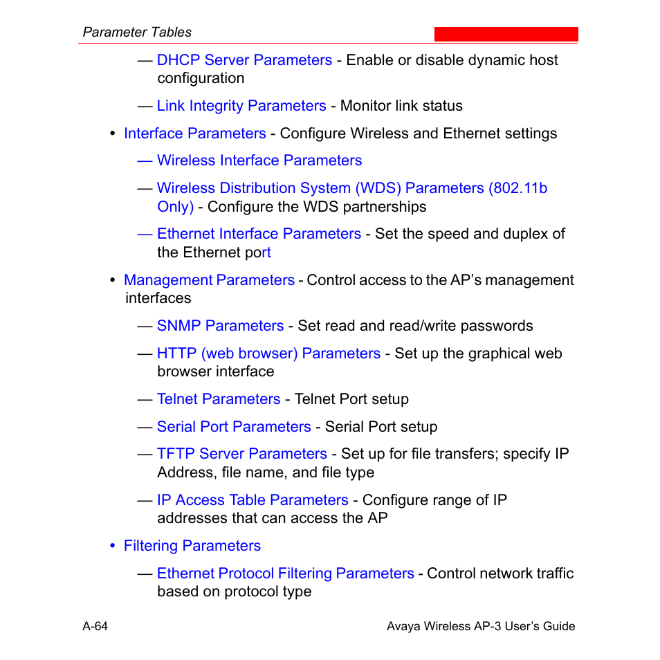 Avaya Wireless AP-3 User Manual | Page 350 / 425