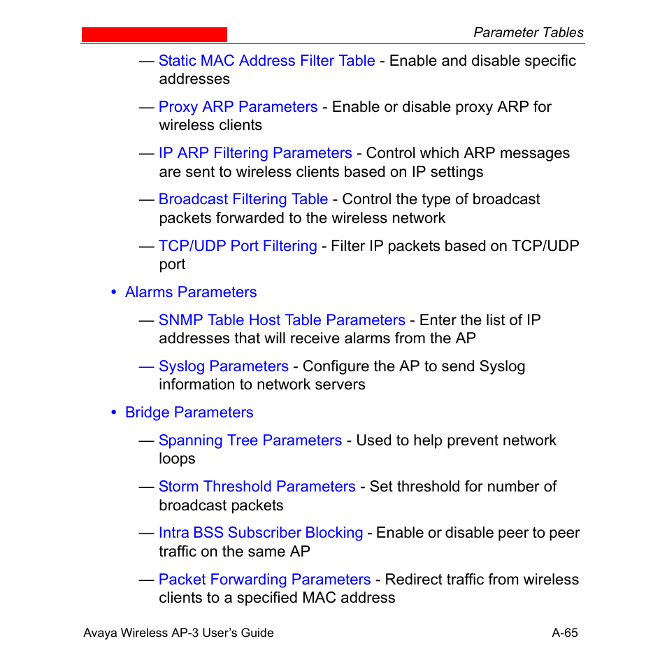 Avaya Wireless AP-3 User Manual | Page 351 / 425