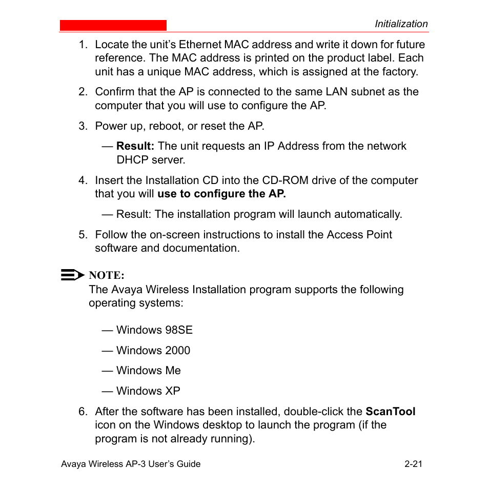 Avaya Wireless AP-3 User Manual | Page 52 / 425