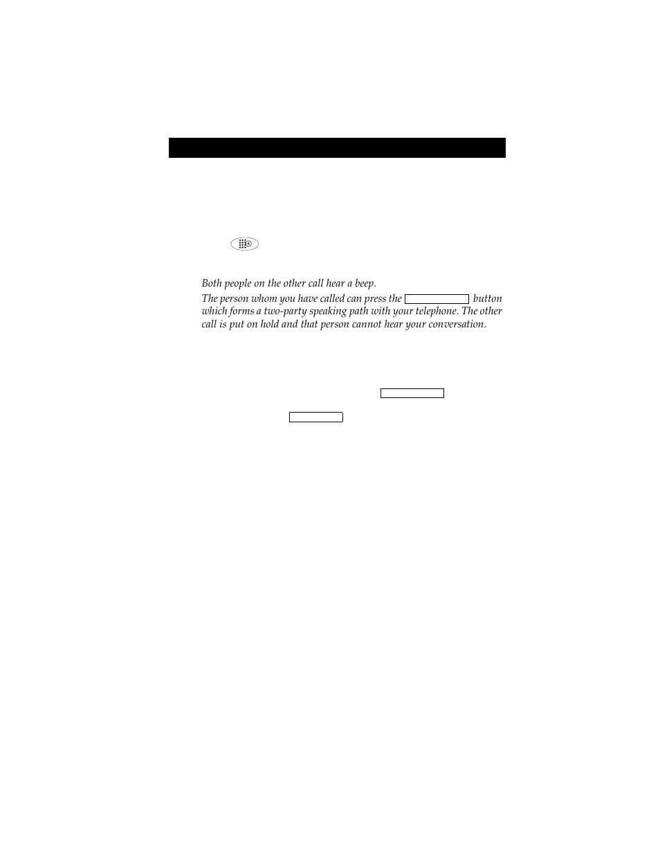 Whisper page | Avaya 2402 User Manual | Page 23 / 28