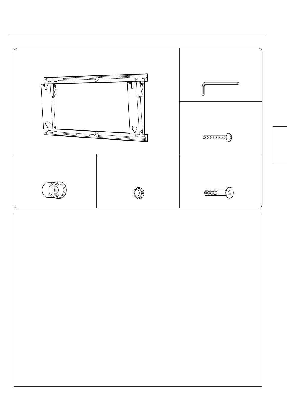 Onderdelen, Belangrijke punten bij installatie | Panasonic TYWK42PR7 User Manual | Page 15 / 58