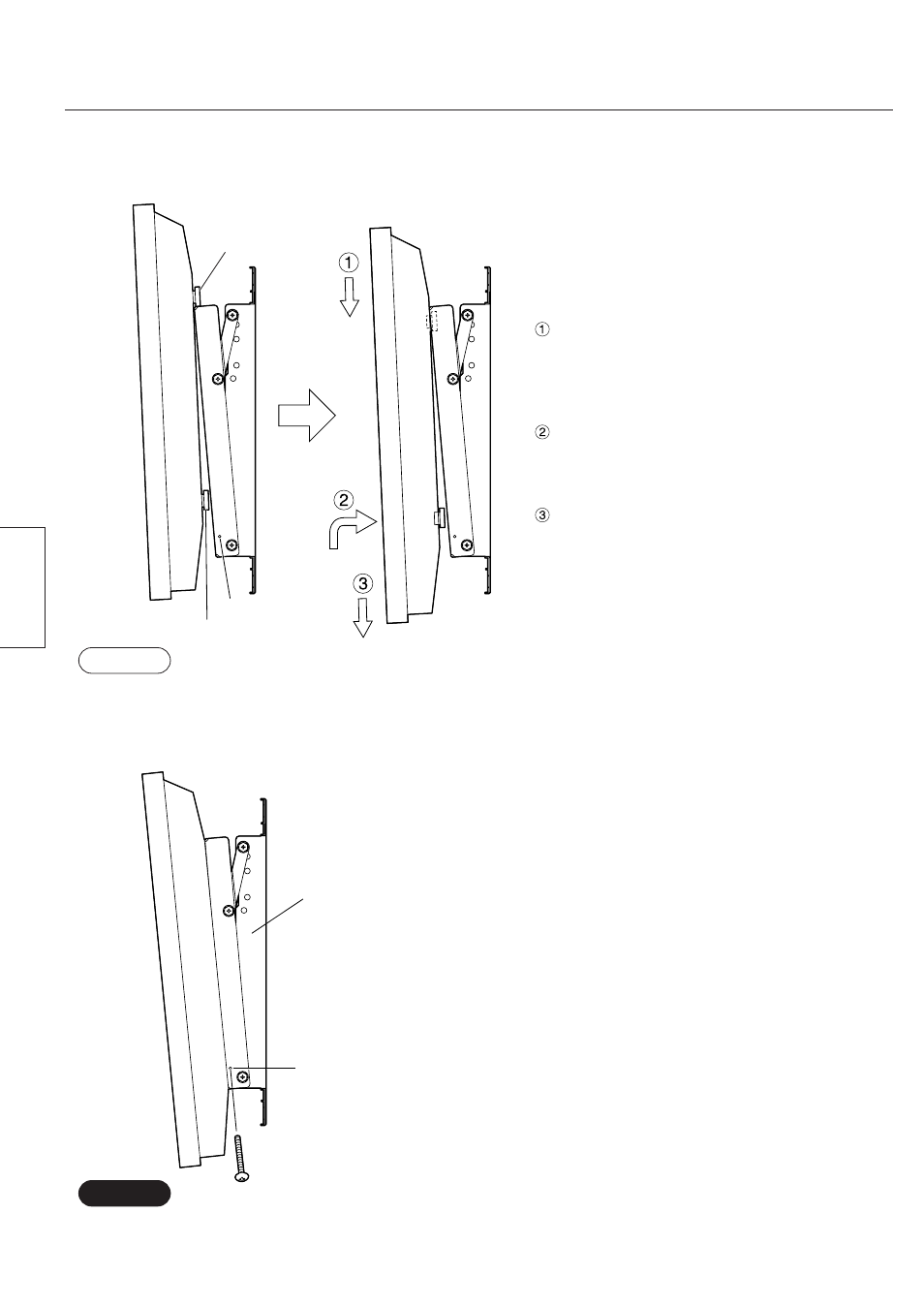 Italiano, Procedura di installazione, Nota | Panasonic TYWK42PR7 User Manual | Page 24 / 58