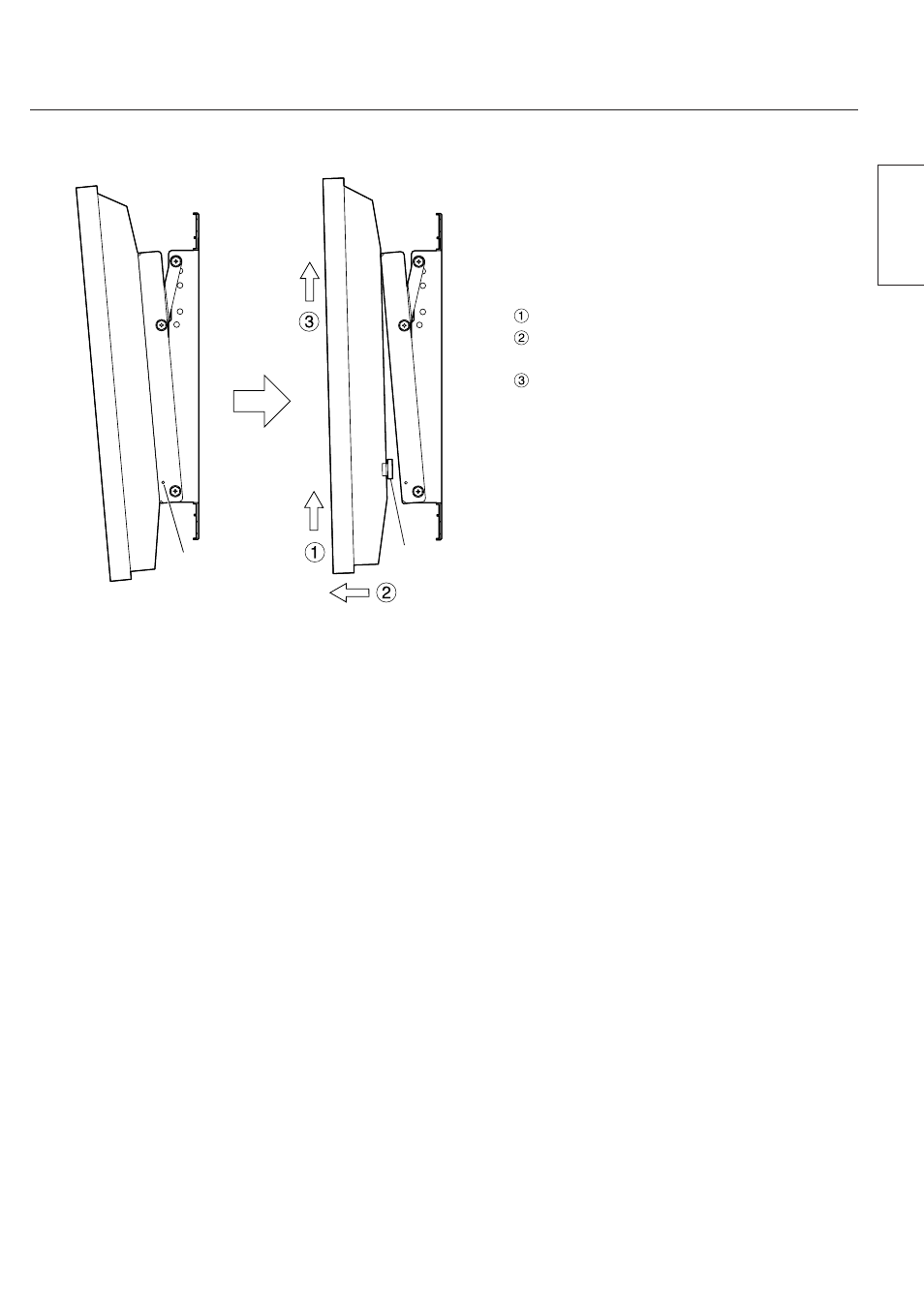 Removing the display, English | Panasonic TYWK42PR7 User Manual | Page 7 / 58