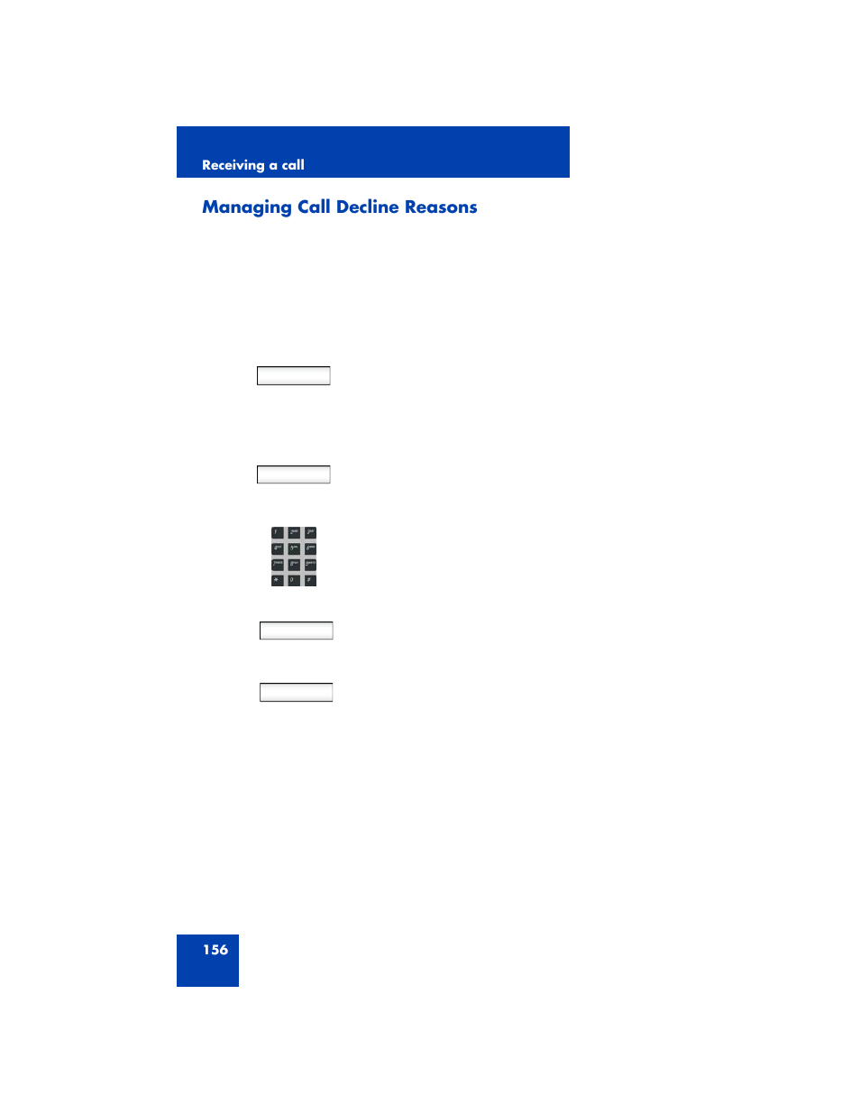 Managing call decline reasons | Avaya NN43170-100 User Manual | Page 156 / 378