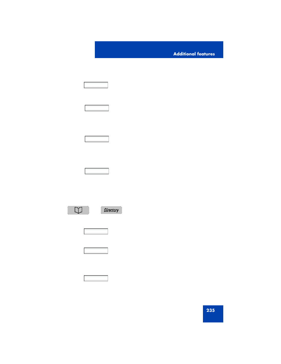 To initiate a call to a friend on the | Avaya NN43170-100 User Manual | Page 235 / 378