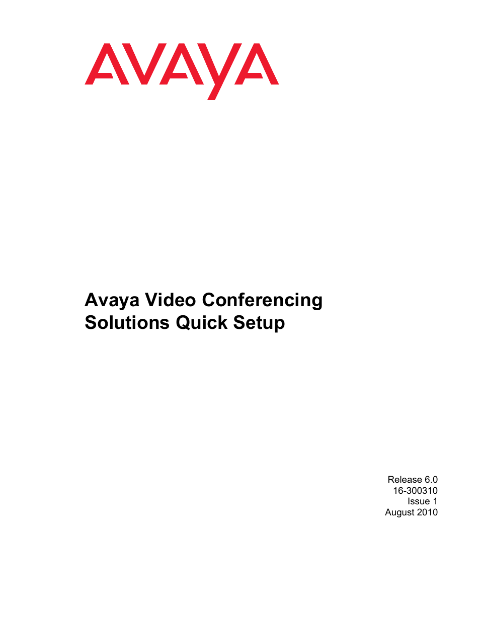 Avaya 16-300310 User Manual | 25 pages