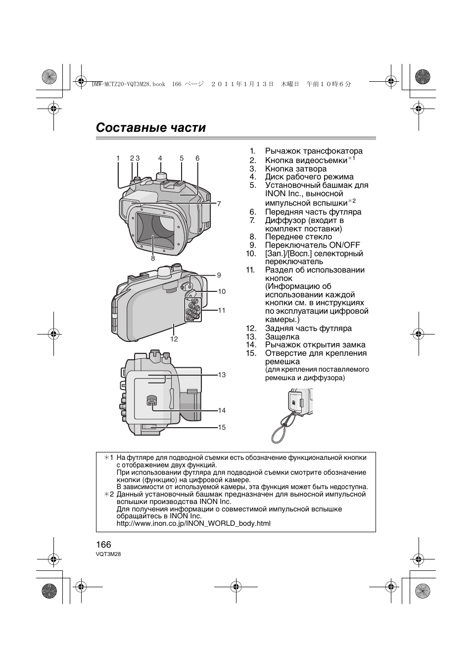 Составные части | Panasonic DMWMCTZ20PP User Manual | Page 166 / 184