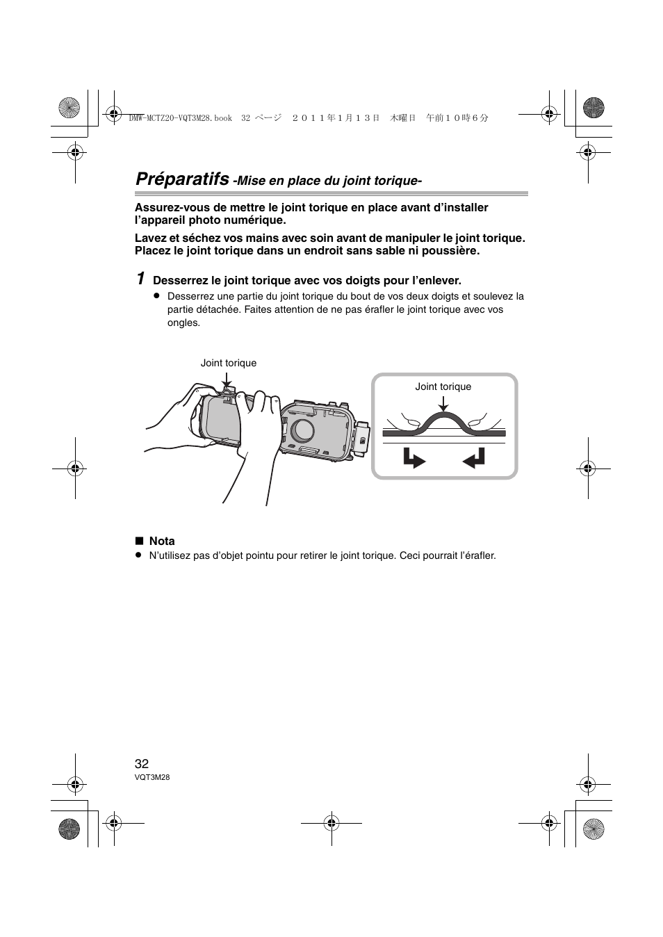 Préparatifs | Panasonic DMWMCTZ20PP User Manual | Page 32 / 184