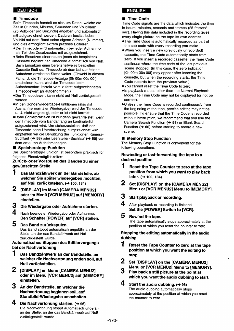 Panasonic NVDS33EG User Manual | Page 169 / 193