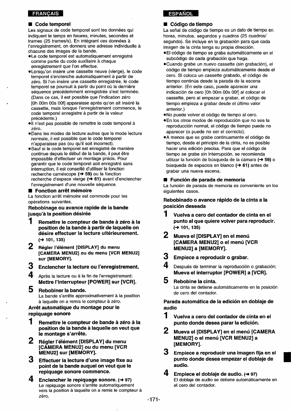 Panasonic NVDS33EG User Manual | Page 170 / 193