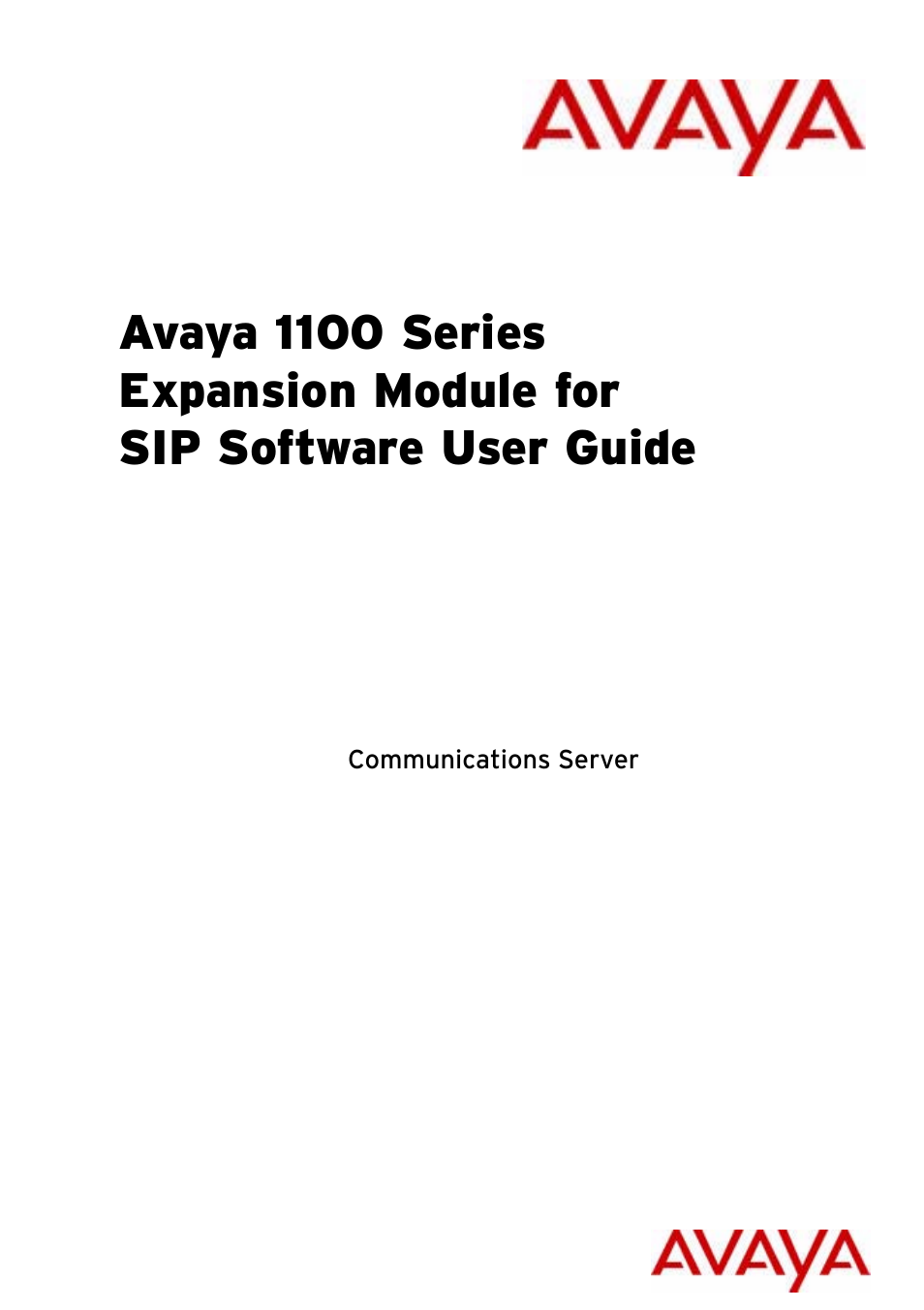 Avaya NN43110-301 User Manual | 20 pages