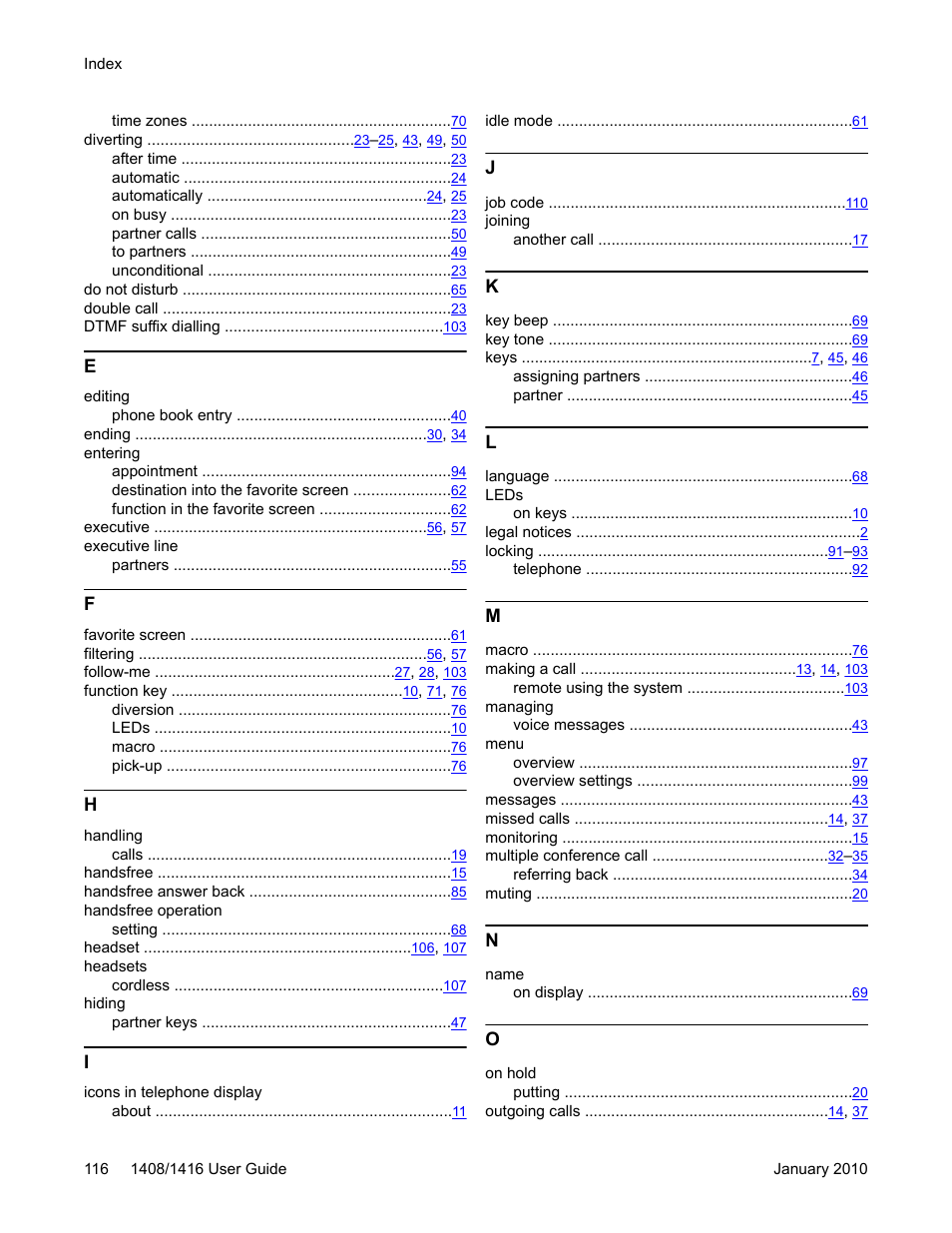 Avaya 16-603463 User Manual | Page 116 / 118