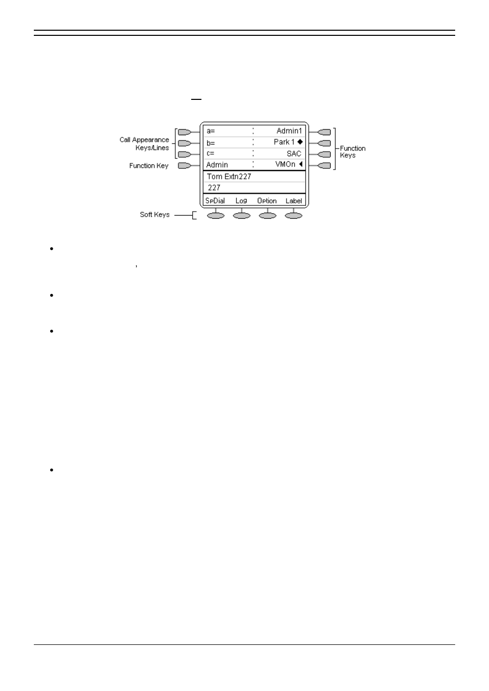 Call appearance keys | Avaya IP OFFICE 3.2 2420 User Manual | Page 7 / 46