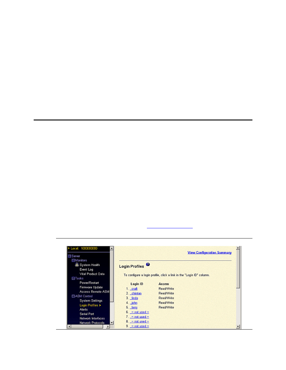 Login profiles, Creating a login profile | Avaya S8500 User Manual | Page 28 / 72