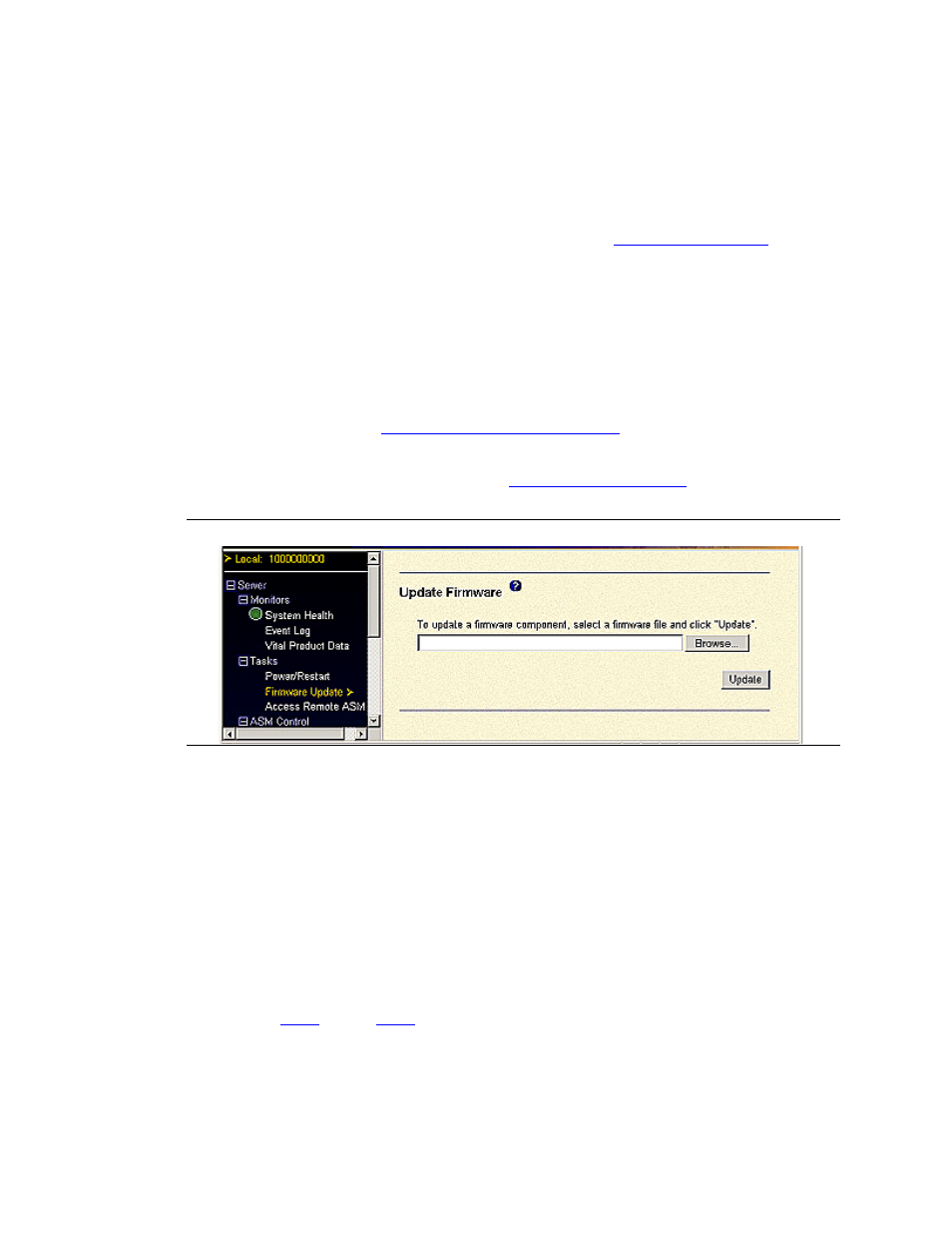 Updating rsa or bios firmware | Avaya S8500 User Manual | Page 64 / 72