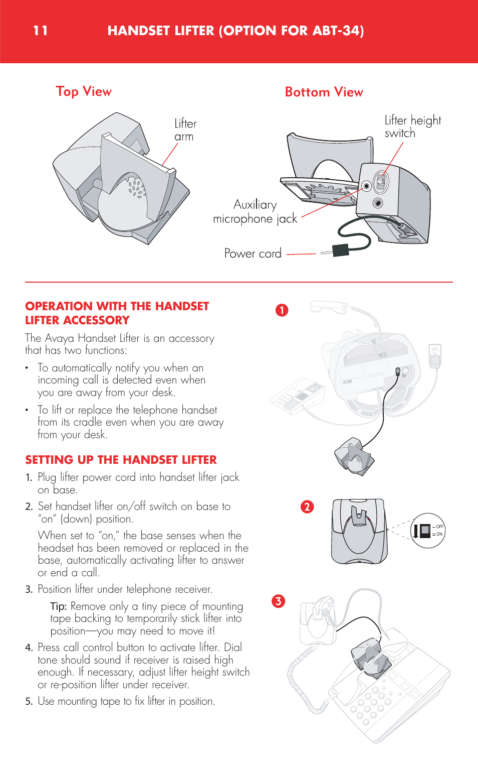 Avaya ABT-34 User Manual | Page 11 / 17