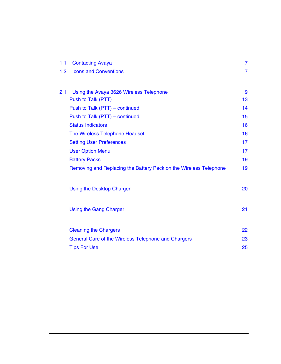 Avaya 3626 User Manual | Page 6 / 25