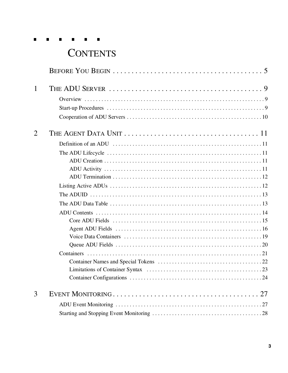 Avaya Interaction Center DXX-1015-01 User Manual | Page 3 / 74