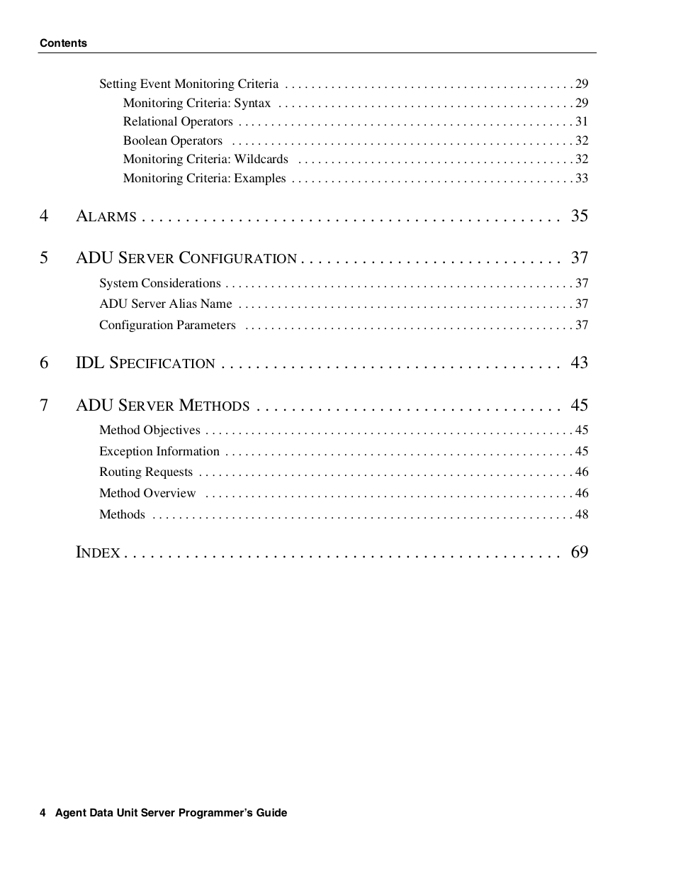 5 adu s, 6idl s, 7 adu s | Avaya Interaction Center DXX-1015-01 User Manual | Page 4 / 74