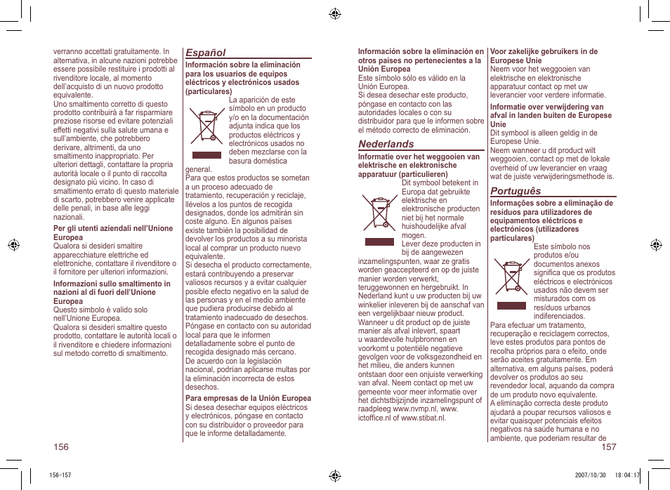 Panasonic ES2058 User Manual | Page 11 / 16