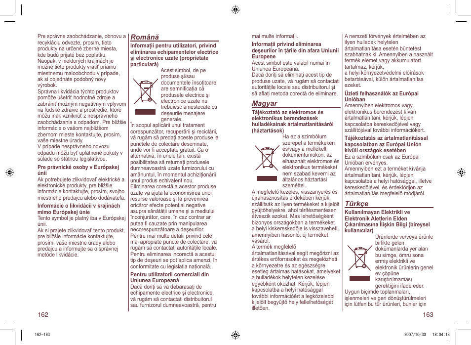 Panasonic ES2058 User Manual | Page 14 / 16