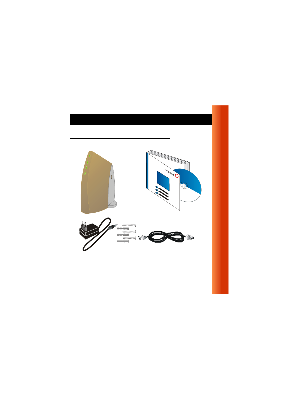 Kit contents | Avaya Residential Gateway-I User Manual | Page 5 / 42