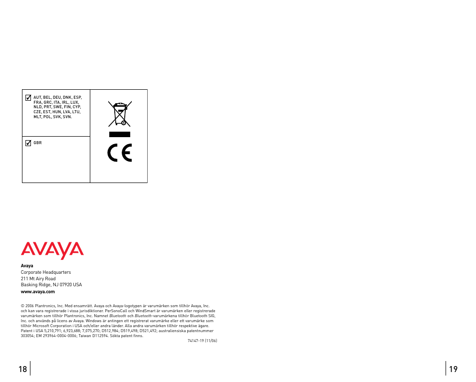 Avaya ABT35 User Manual | Page 182 / 182