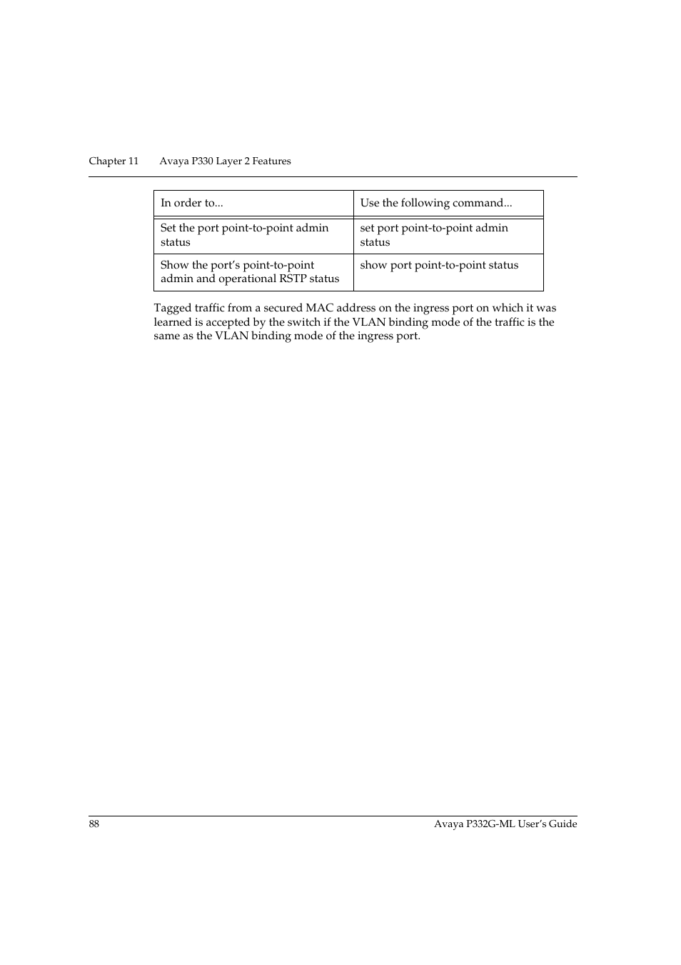 Avaya P332G-ML User Manual | Page 104 / 164